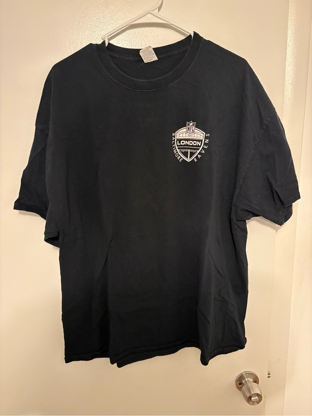 NFL Baltimore Ravens London Short Sleeve Tee - Black